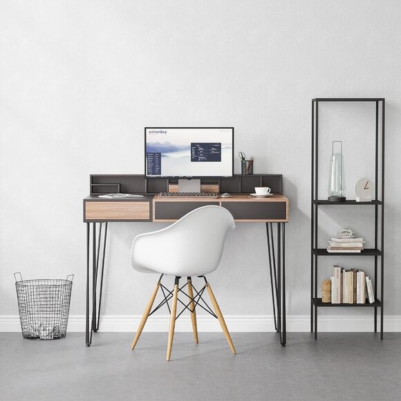 Heavy-Duty Hairpin Table Legs (Set of 4) - Black Steel, 30" Modern DIY 1/2" diam - Picture 5 of 6